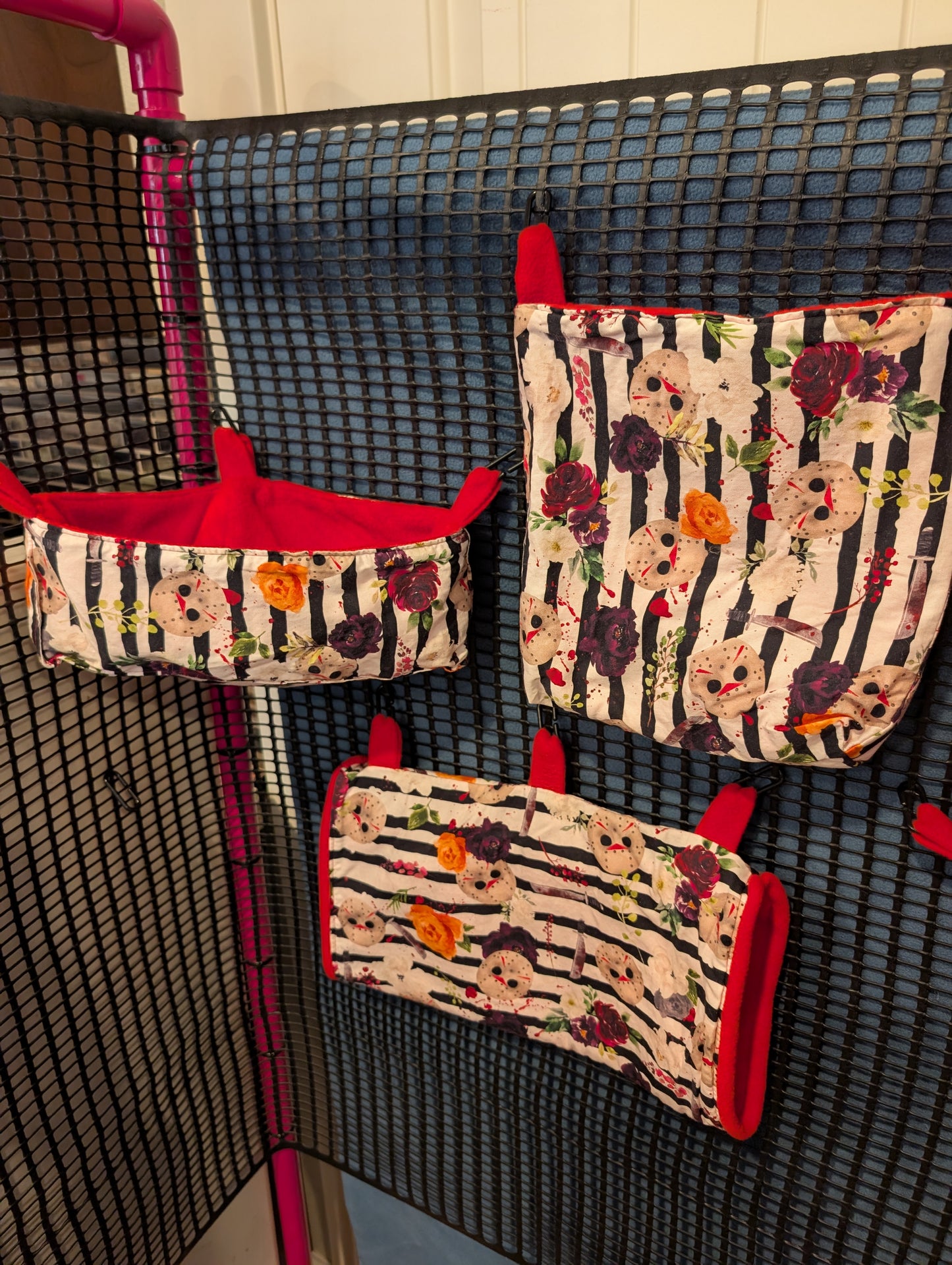 Friday the 13th Themed 5 Piece Horror Cage Set