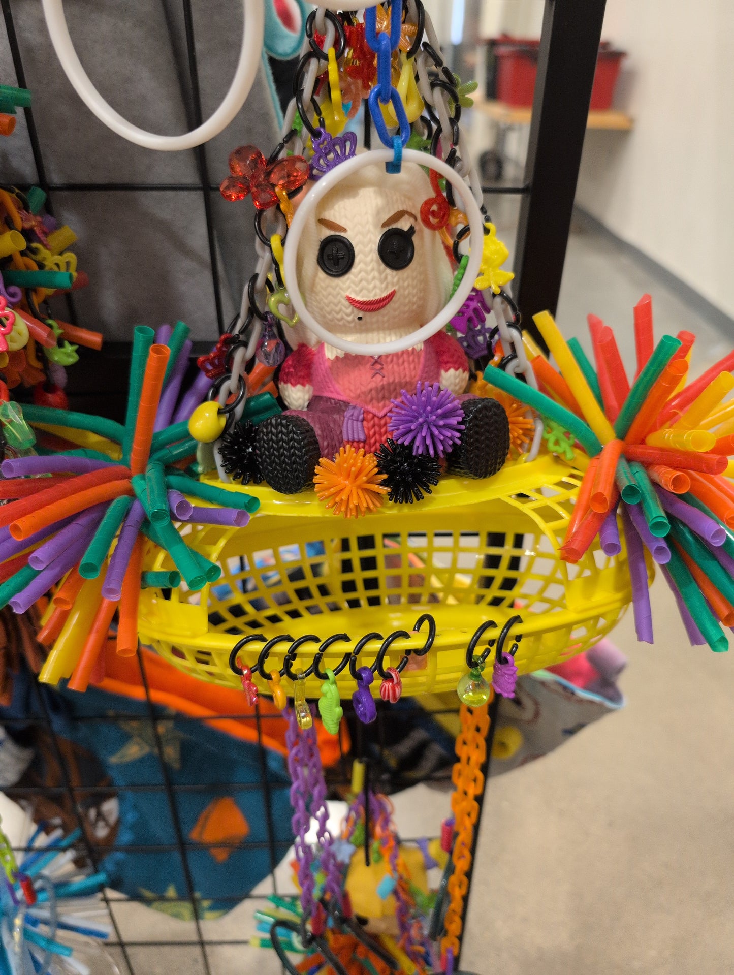 Hocus inspired double basket toy