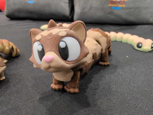 Adorable 3D Printed Articulated Animals – Perfect Fidget Toys & Gifts!