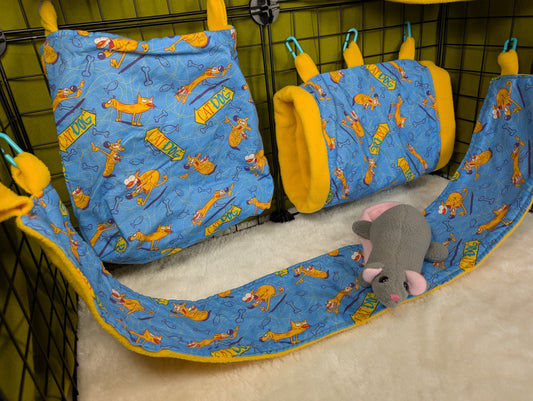 Nickelodeon CatDog 7-Piece Cage Set