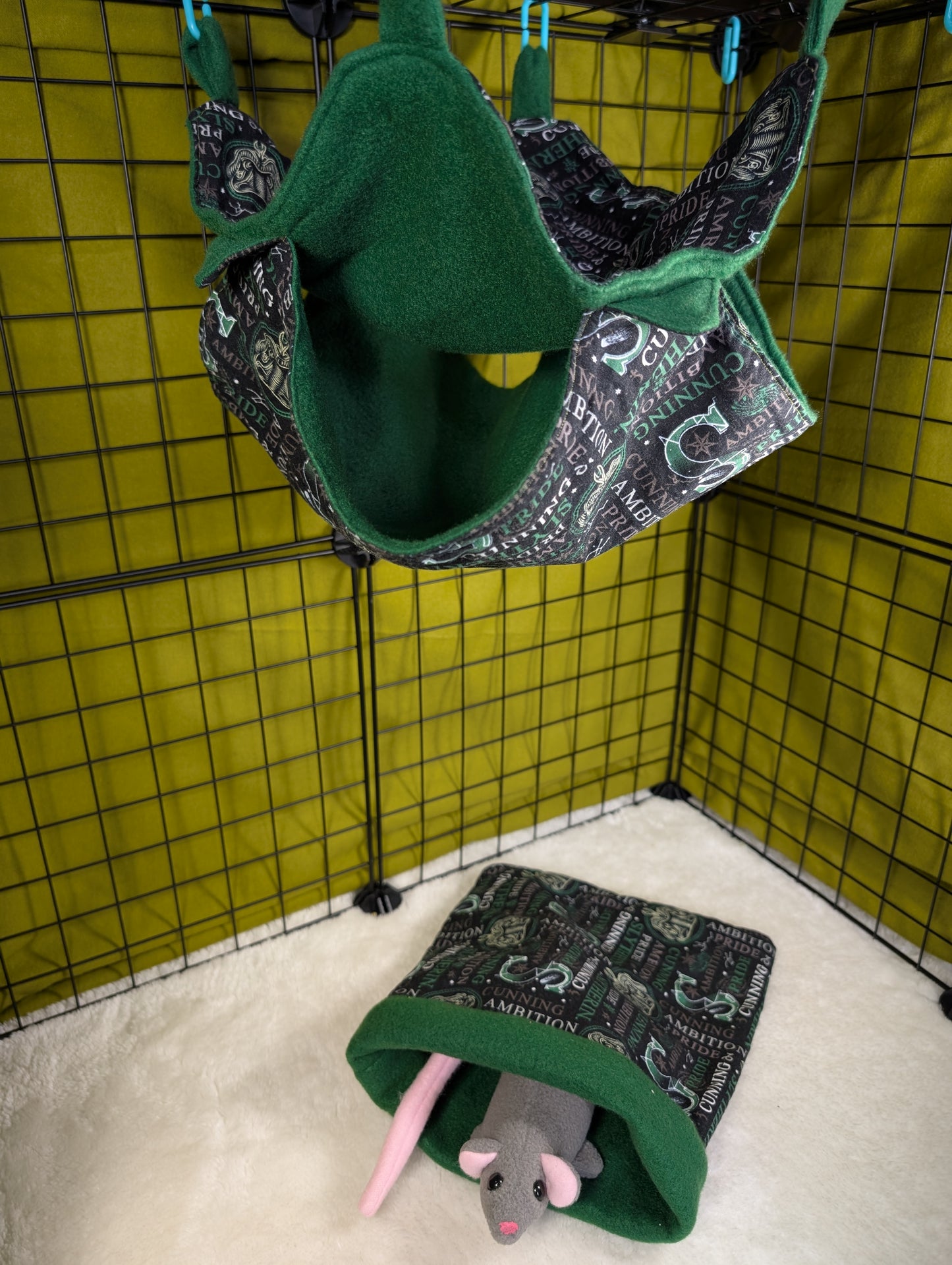 2-Piece Slytherin Cage Set