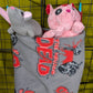 Cozy hanging sleep pouches