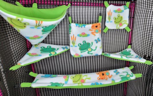 Jumping Frogs 6-piece Cage Set 2