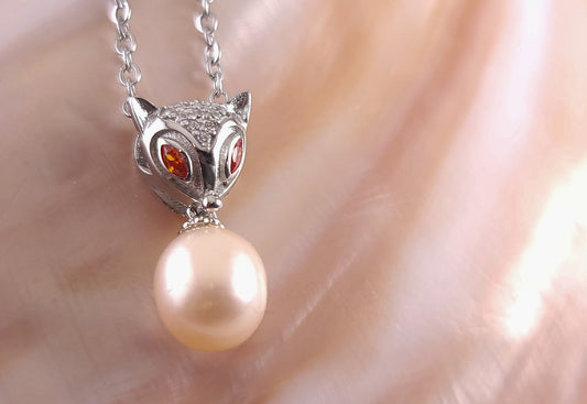 Adorable Cremino Sugar Glider Pearl Pendant